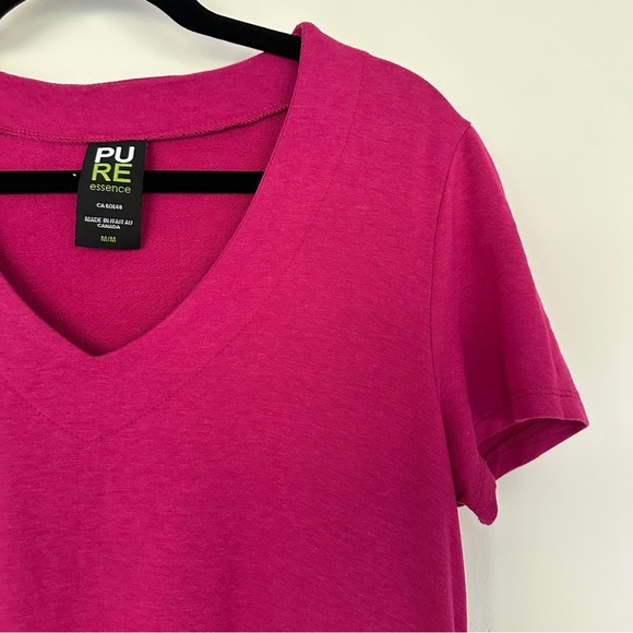 Pure Essence | Short Sleeve Shirt Dress | Cotton Dress with Pockets - Picture 4 of 6